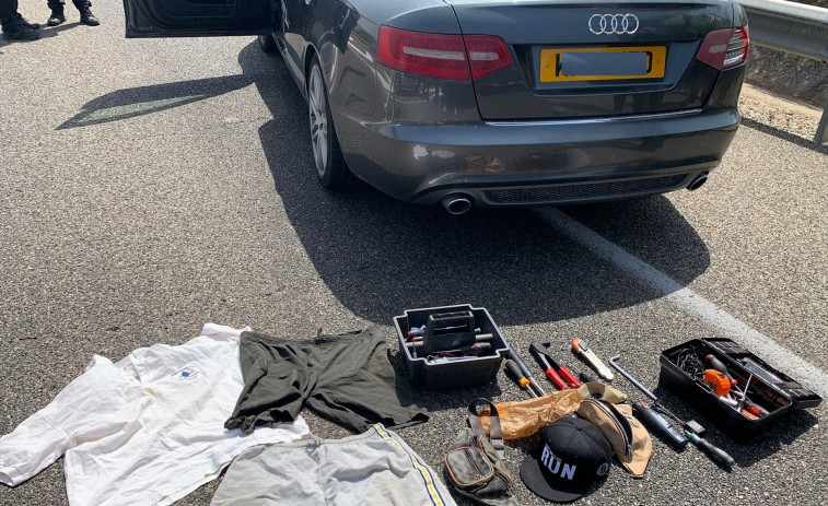 Detinguts a Montblanc 3 membres d'un grup criminal després d'una persecució per la A-2