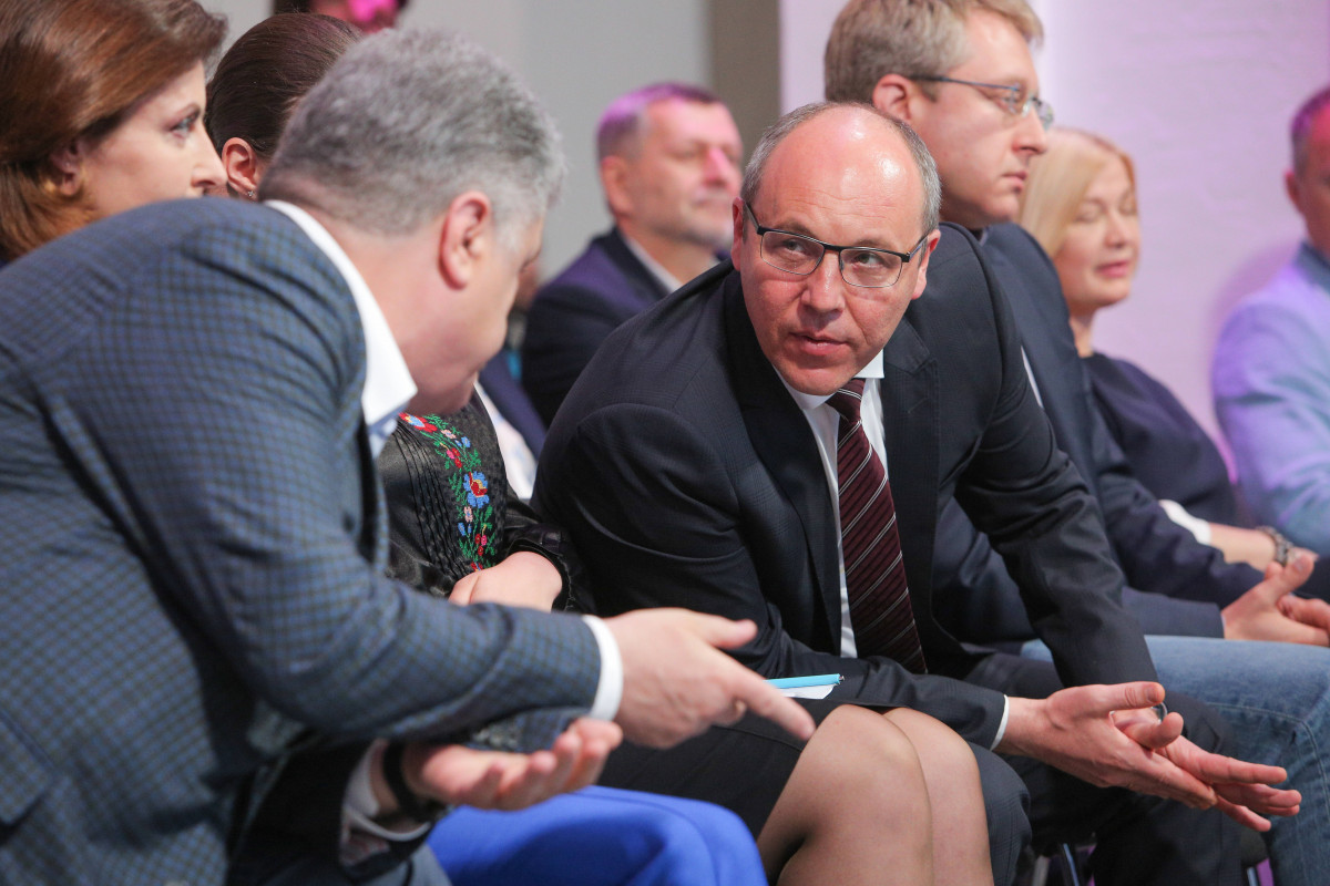 EuropaPress 6922844 may 31 2019 kyiv ukraine ukrainian parliamentary speaker andriy parubiy