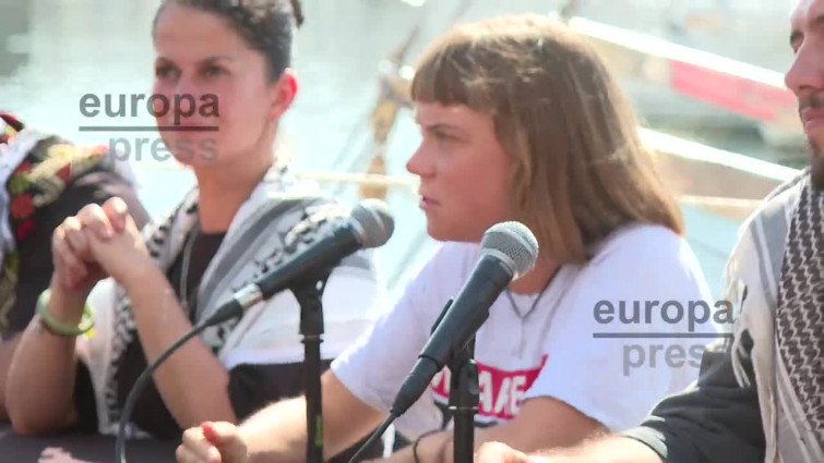 - Vídeo: Greta Thunberg i més figures internacionals llancen a Barcelona la flotilla en protesta per Israel