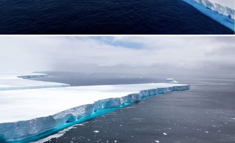 VÍDEO| L'iceberg més gran del món es trenca i perd un terç de la seva grandària