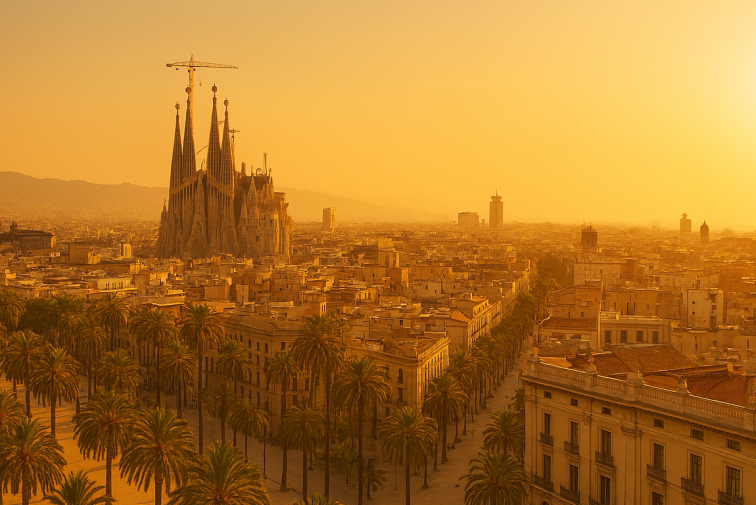 Barcelona s'assecarà com Tunísia i Madrid, abrasador com Marràqueix: el futur climàtic d'Espanya en 2050