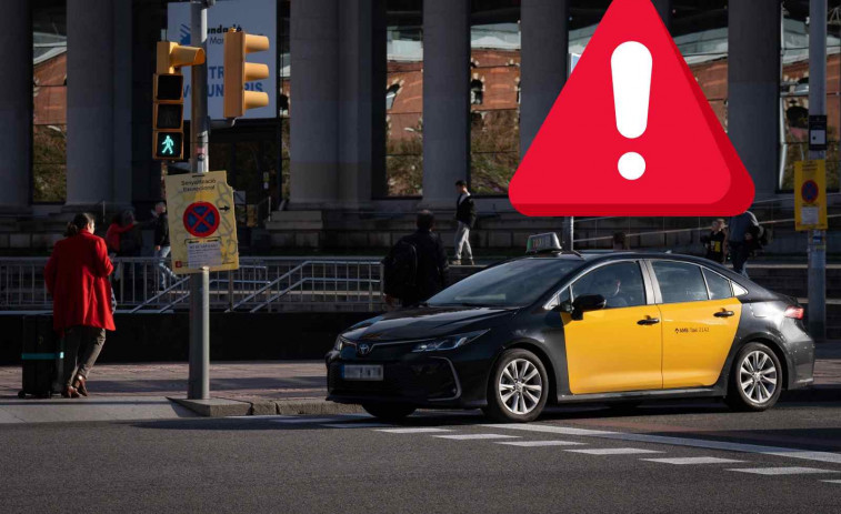 VÍDEO | Un taxista conduint de manera perillosa es torna viral a Barcelona