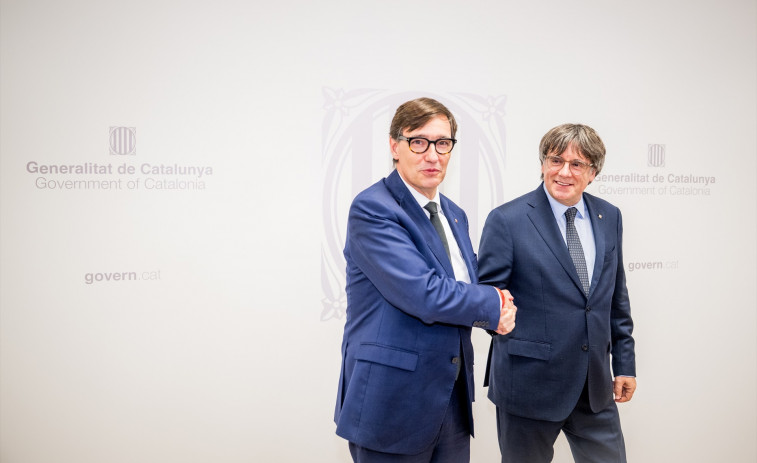 VÍDEO | Illa i Puigdemont es reuneixen a Brussel·les: les imatges de la trobada