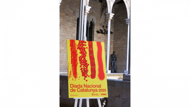 La Generalitat presenta l'agenda de la Diada 2025, amb una imatge institucional que celebra la Catalunya plural