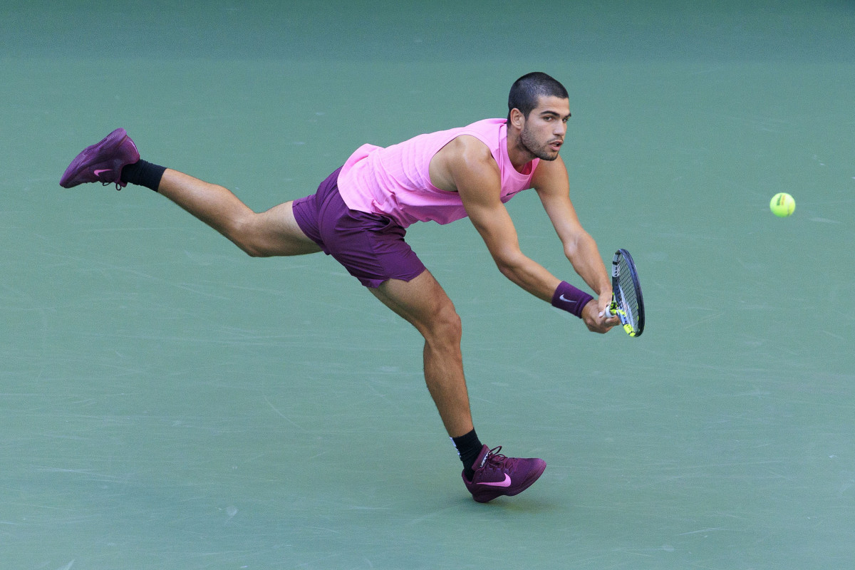 EuropaPress 6936838 05 september 2025 us flushing meadows spanish tennis player carlos alcaraz