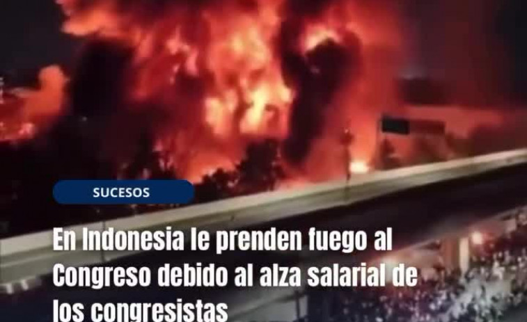 Vídeo - Indonèsia en flames: les protestes pels sous dels diputats acaben en violència i morts