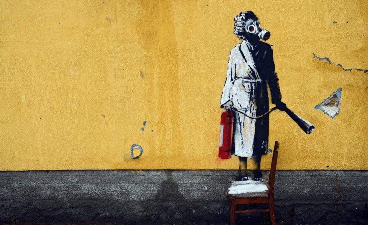 La Identitat de Banksy en perill: la policia inicia la recerca  per 