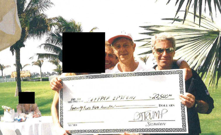 Terratrèmol als EUA: una foto demostraria que Epstein li va vendre una dona a Trump per 22.500 dòlars