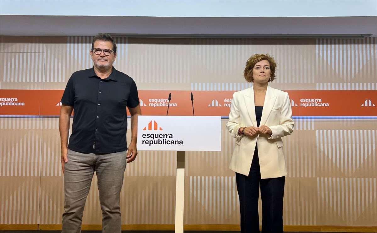 EuropaPress 6944740 secretaria general erc elisenda alamany vicesecretario general portavoz