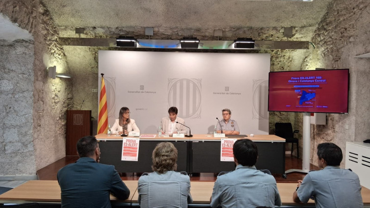 Protecció Civil farà una prova amb alertes a mòbils a Girona i Catalunya Central el dimarts 16