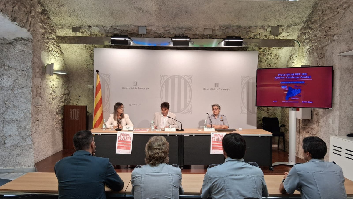 EuropaPress 6945308 presentacion simulacro alertas llevara cabo proximo miercoles girona