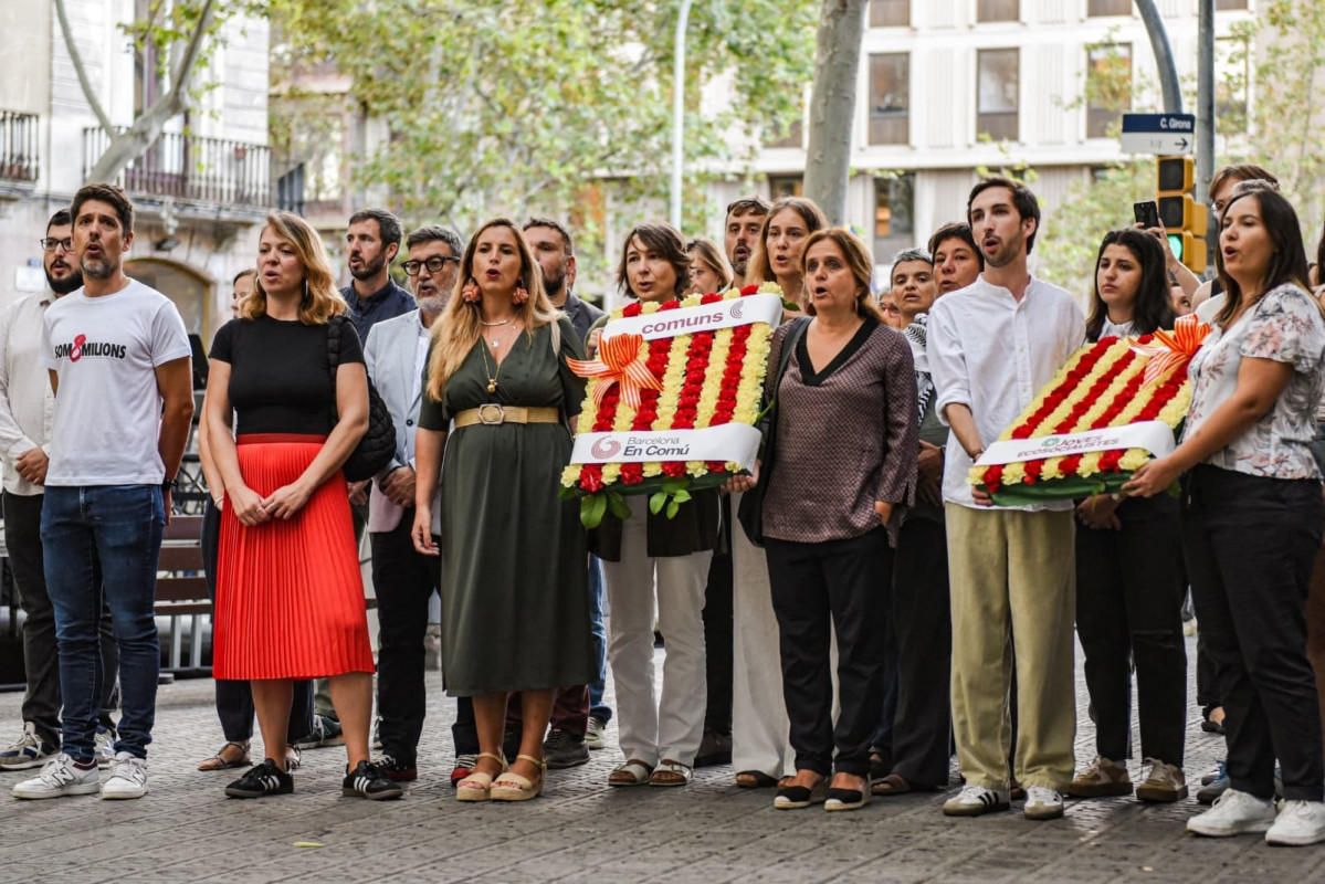 EuropaPress 6945957 coordinadoras comuns candela lopez gemma tarafa encabezan delegacion comuns