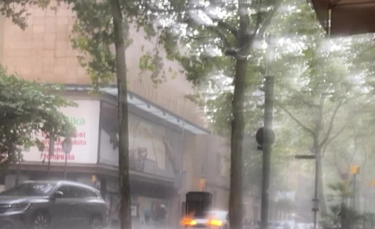 VÍDEO | Catalunya en alerta per pluges torrencials i tempestes