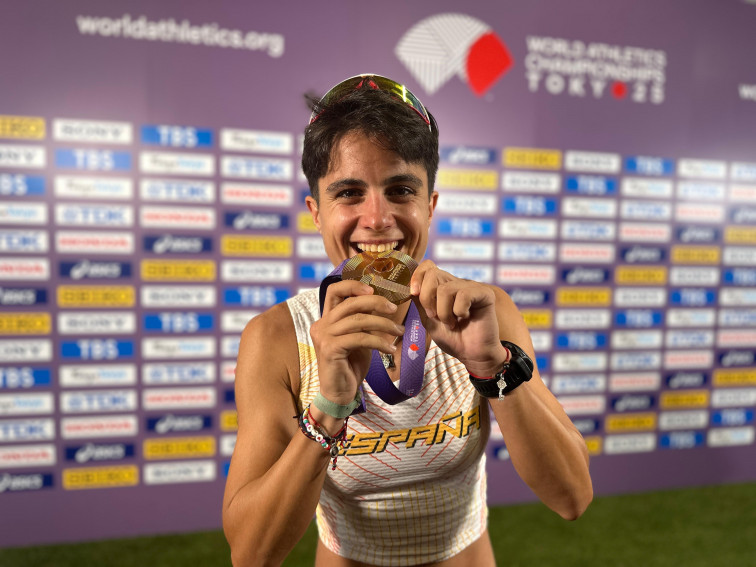 María Pérez fa història amb el seu tercer or mundial en 35 km marxa
