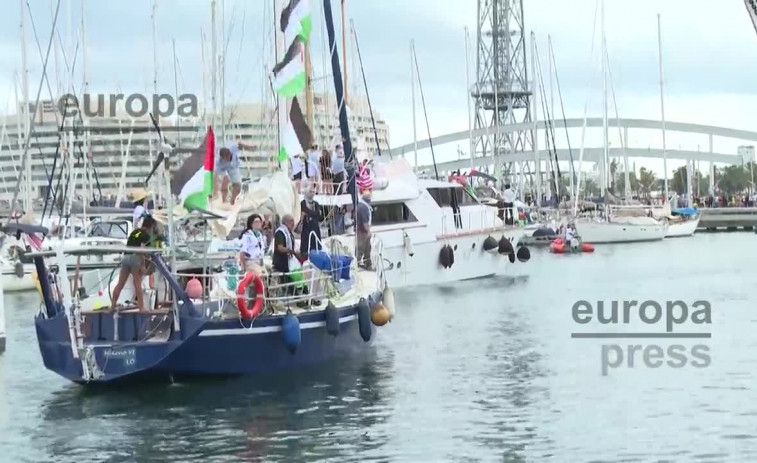 La Flotilla per Gaza afronta l'etapa final de la seva missió humanitària