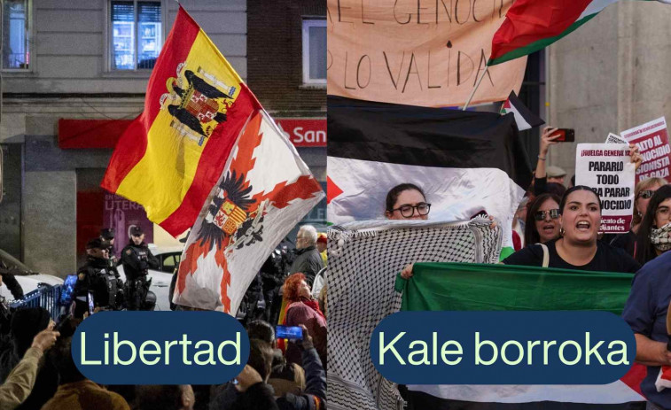 VÍDEO | Hi va haver 'kale borroka' a les protestes de Ferraz? Recordem Esperanza Aguirre tallant carrers