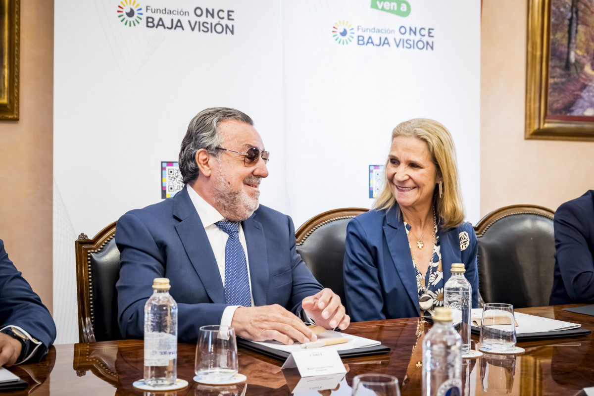 EuropaPress 6958886 ndp infanta elena nombrada presidenta honor fundacion once baja vision