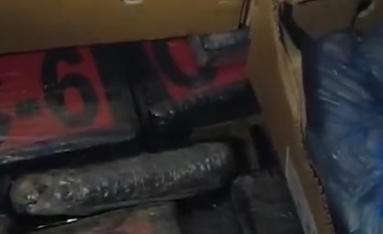 VÍDEO | Detingut un camioner  amb 350 quilos de droga