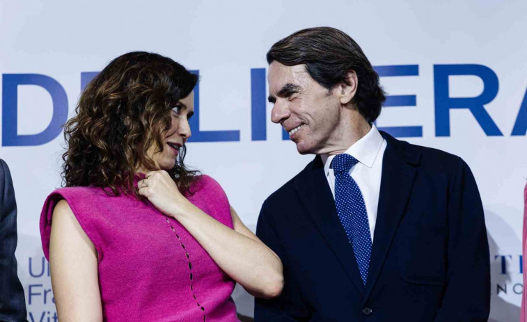 De la pau a l'odi: Ayuso i Aznar criminalitzen als qui demanen la fi del genocidi