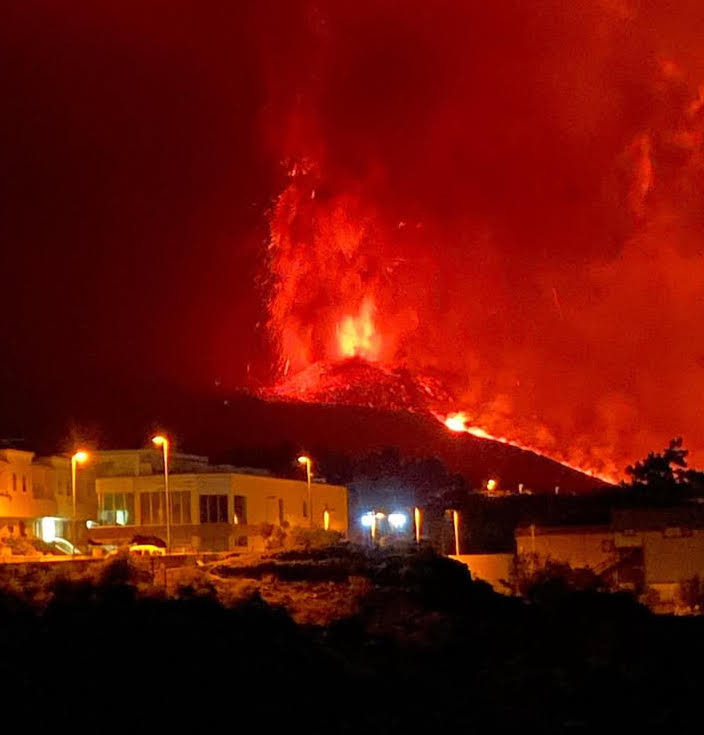 A quatre anys L'Erupció a la Palma:  una 