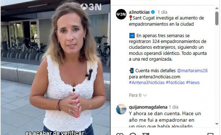 - Vídeo: Una onada d'empadronaments falsos destapa una possible xarxa organitzada en només tres setmanes