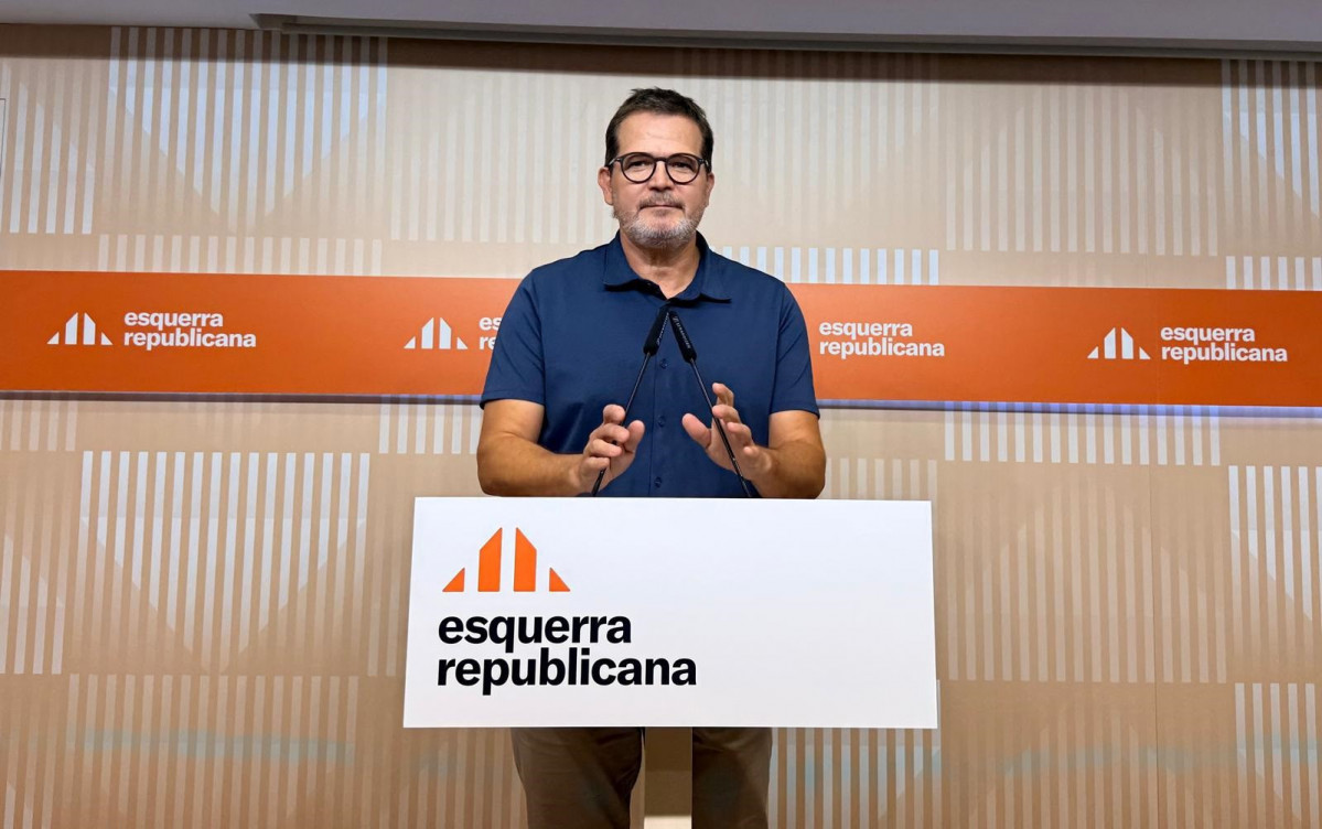 El portaveu i sots-secretari general de Comunicació d'ERC, Isaac Albert