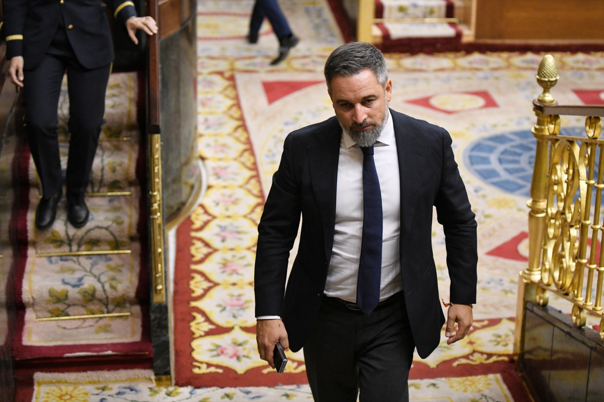 EuropaPress 6959033 lider vox santiago abascal sesion plenaria congreso diputados 16 septiembre