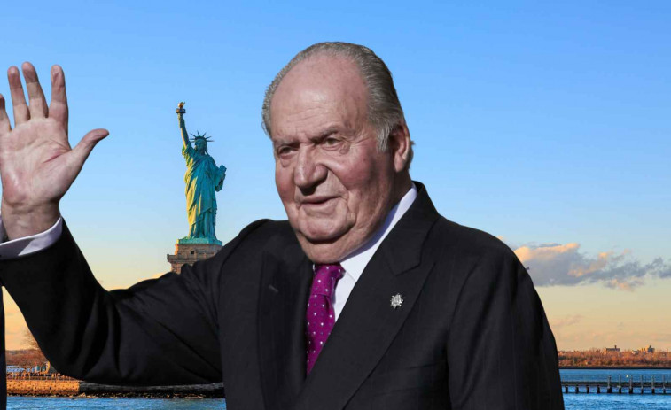 Borbons a Nova York: Felip VI, Juan Carlos i Elena coincideixen per sorpresa