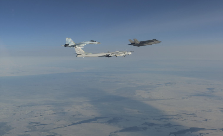 Els Estats Units intercepta diversos avions militars russos prop d'Alaska
