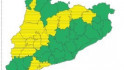 Meteocat: pluges intenses que poden superar els 20 mm en 30 minuts en 15 comarques aquest diumenge