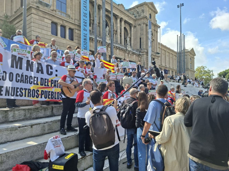 El MNAC sota pressió: ciutadans i polítics exigeixen la devolució de les pintures de Sixena