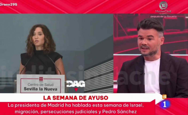 VÍDEO | Rufián carrega contra la dreta 
