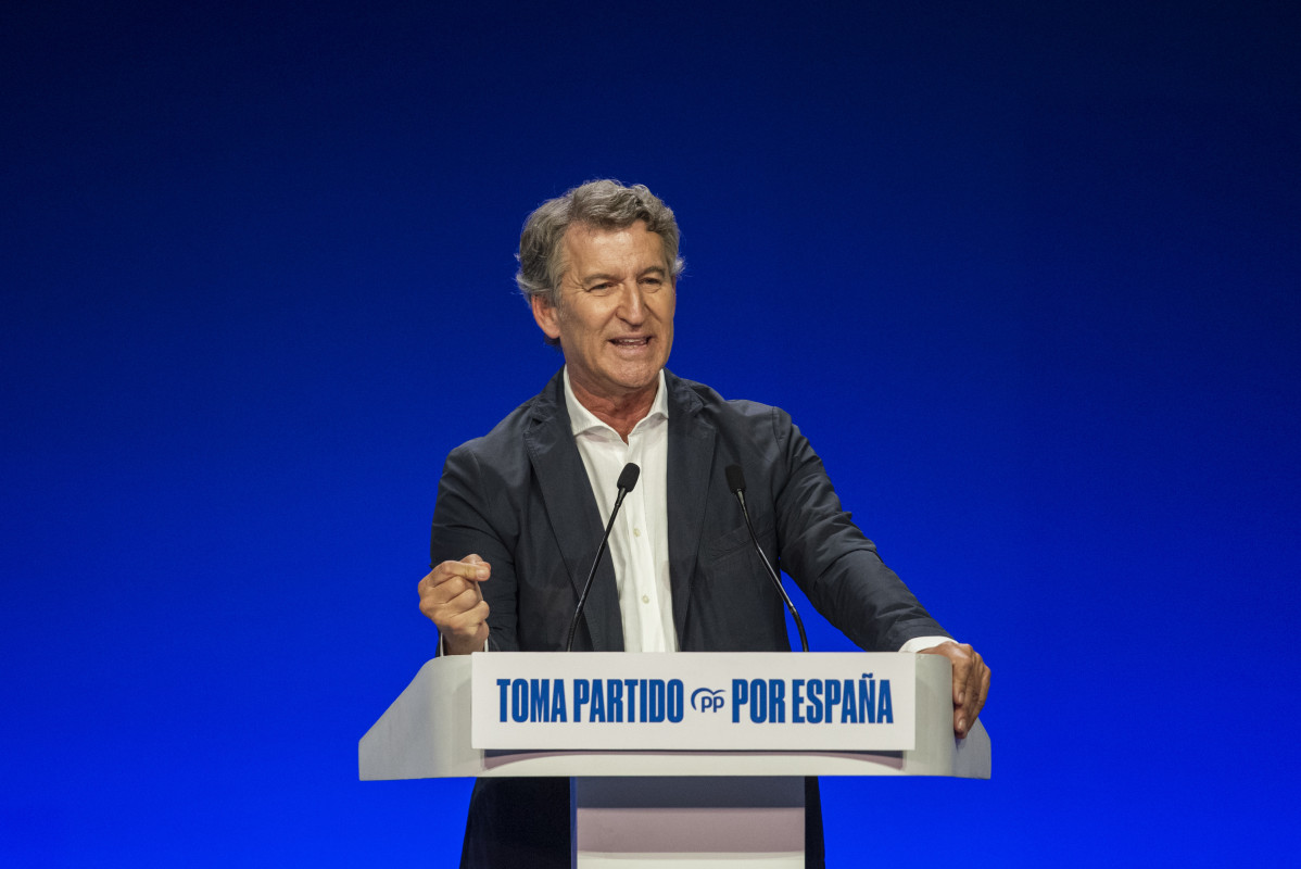 El presidente del Partido Popular, Alberto Núñez Feijóo. Archivo.