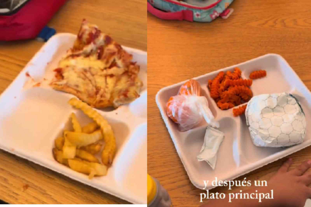 Menú escolar EEUU   TikTok de @feelingthe.place