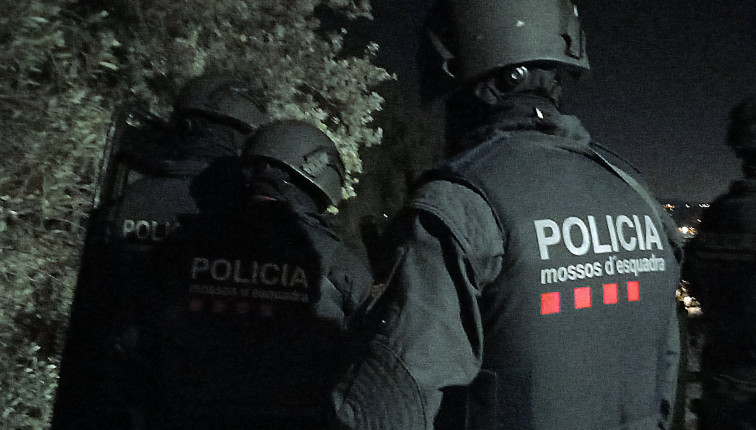 Els Mossos d'Esquadra han desarticulat una organització criminal a Barcelona