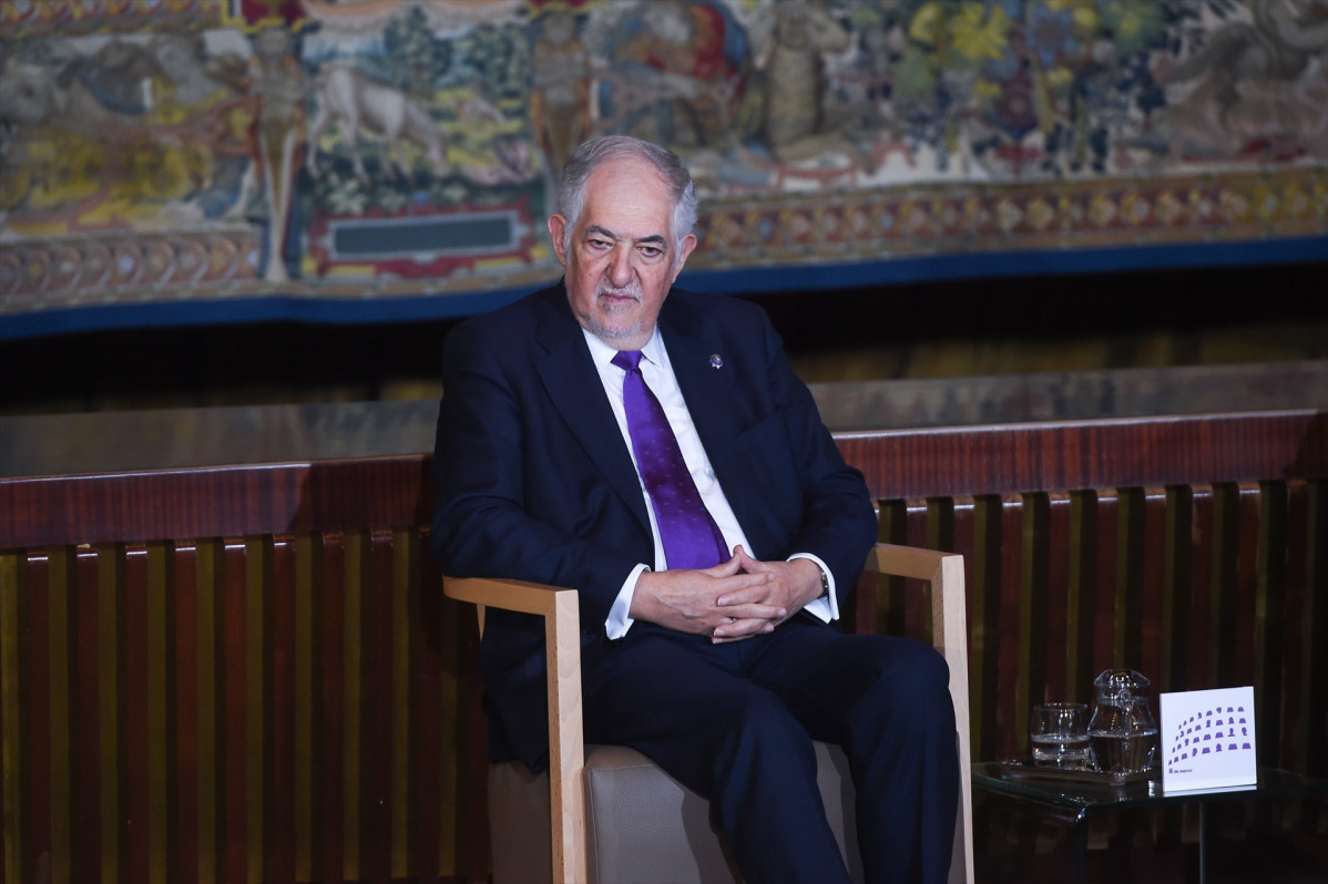 EuropaPress 6559529 presidente tribunal constitucional candido conde pumpido touron celebracion