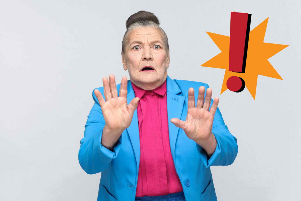 Una abuela asustada   CANVA