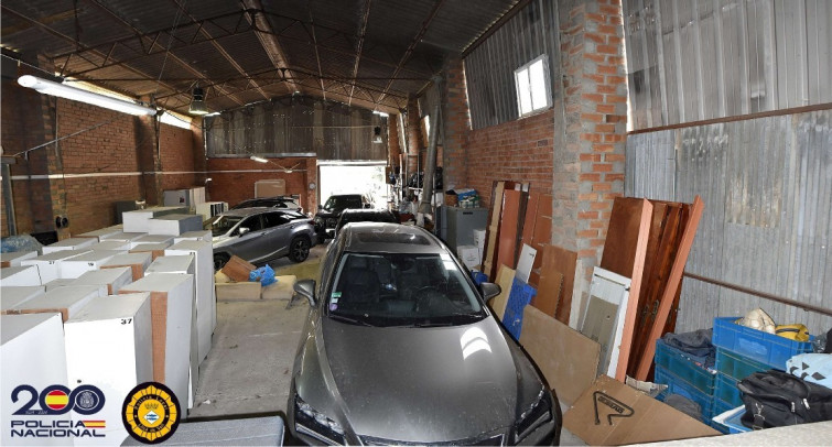 Coyote i Policia Nacional frustren enviament de vehicles robats per valor de 200.000 euros a Àfrica central