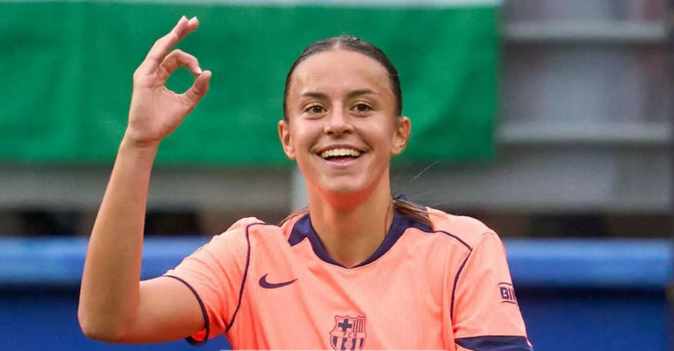 El Barcelona arrasa contra l'Eibar (0-4) amb debut golejador de Clara Serrajordi