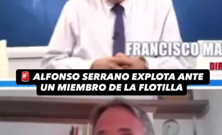Vídeo: Un membre de la Flotilla es compara a Guantánamo i Auschwitz i crema el plató de 'Todo es Mentira'