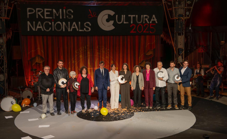 Dagoll Dagom, Tarta Relena, Mari Chordà, Marcos Morau i els Castellers de Vilafranca, Premis Nacionals de Cultura 2025