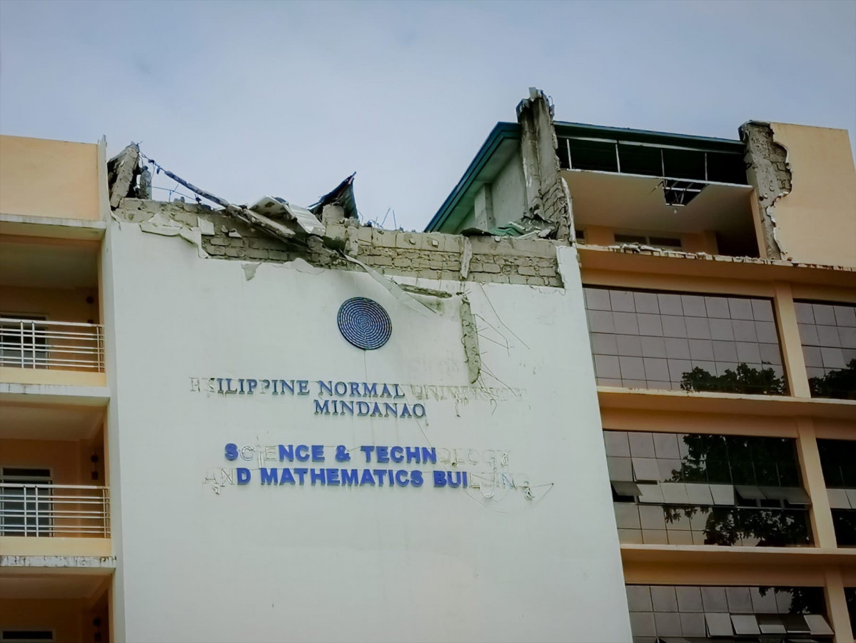 EuropaPress 7018636 edificio danado terremoto sur filipinas