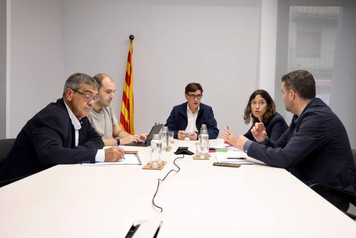 EuropaPress 7025375 presidente generalitat salvador illa preside reuniones abordar soluciones
