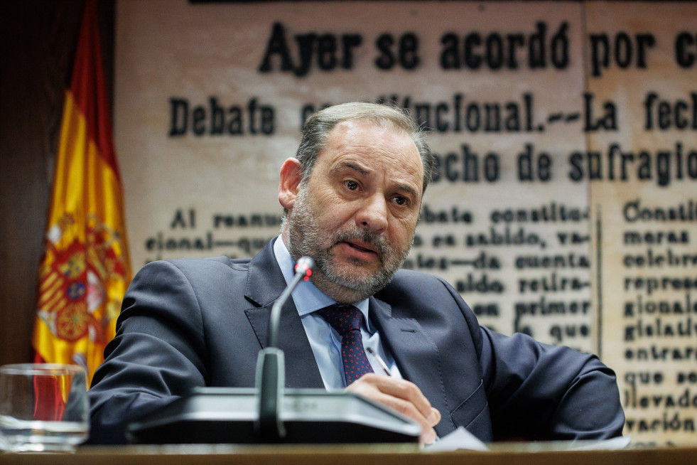 EuropaPress 5942044 exministro transportes jose luis abalos comparece comision investigacion