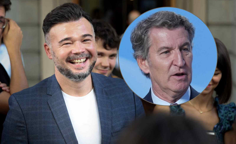 Rufián destrossa el pla d'immigració de Feijóo: 