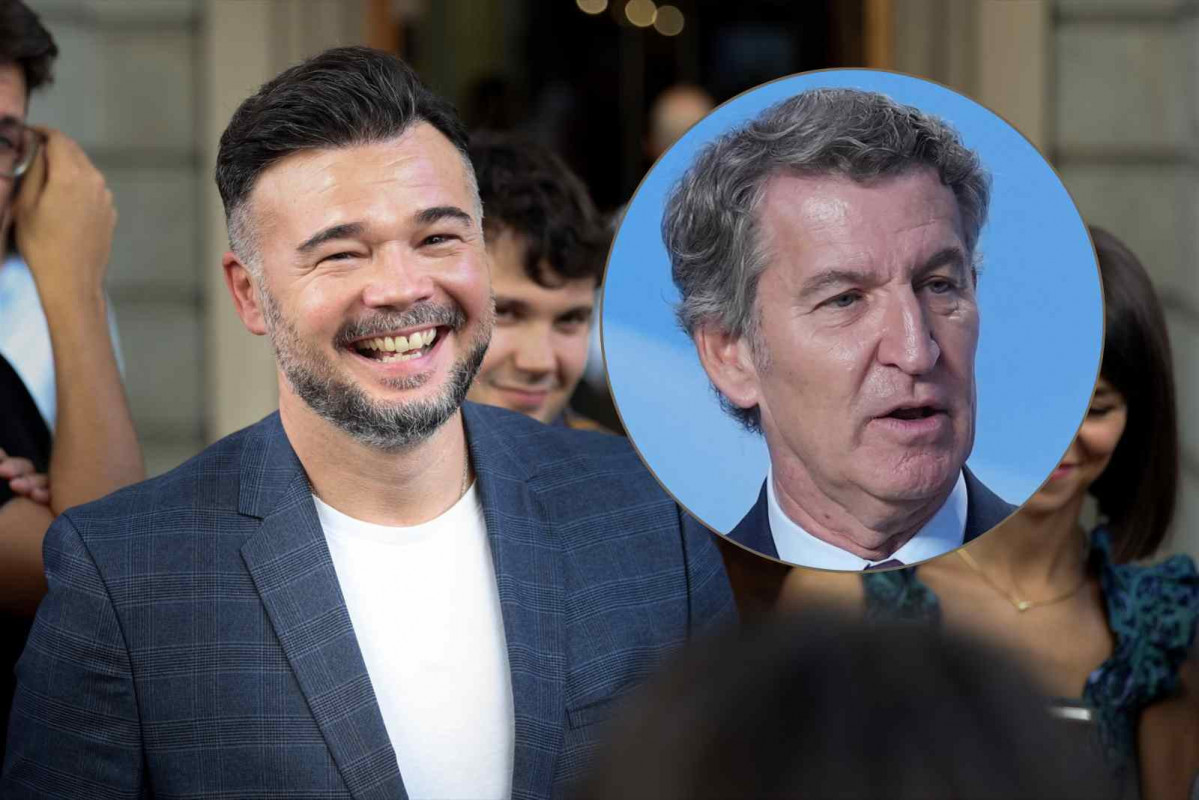 Gabriel Rufián y Alberto Núñez Feijóo