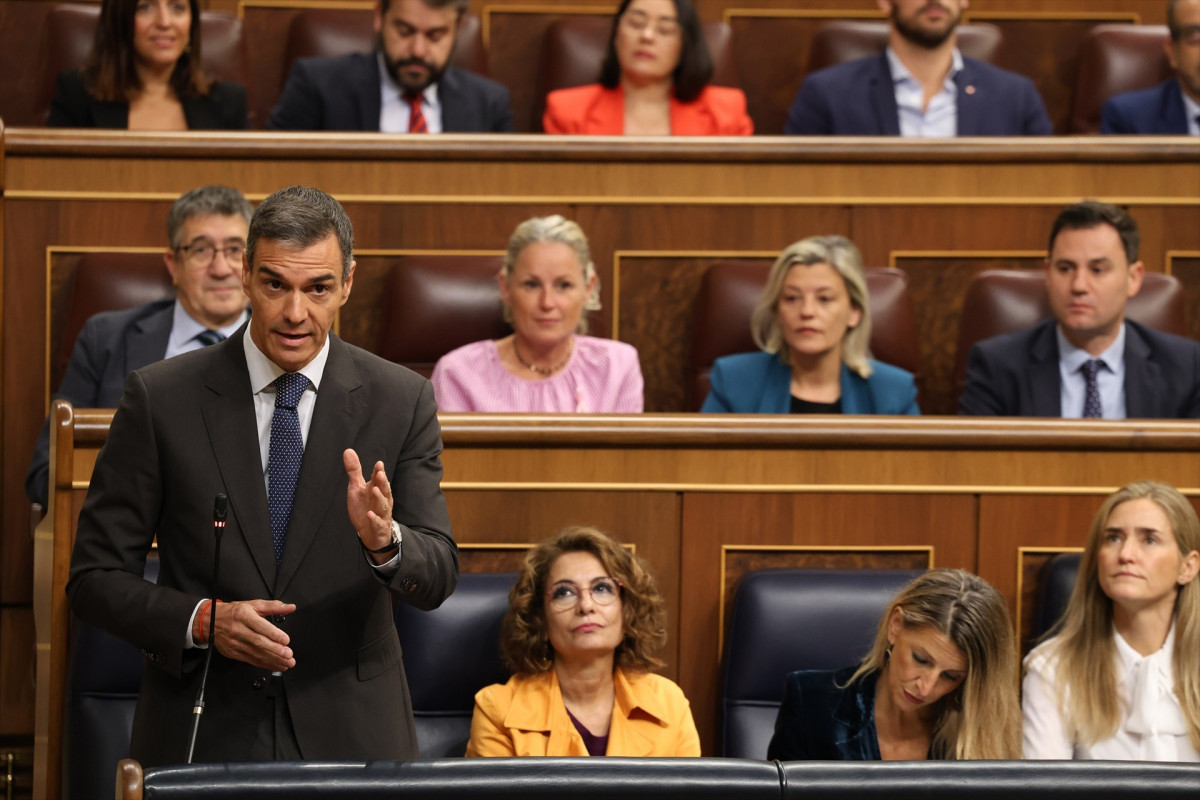 EuropaPress 7027654 presidente gobierno pedro sanchez sesion control gobierno congreso 15