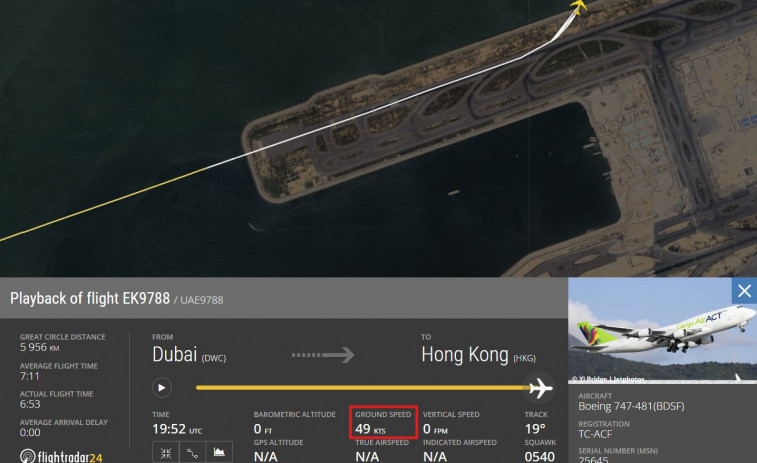 VÍDEO | Boeing 747  cau a la mar després de sortir de la pista i deixa  morts