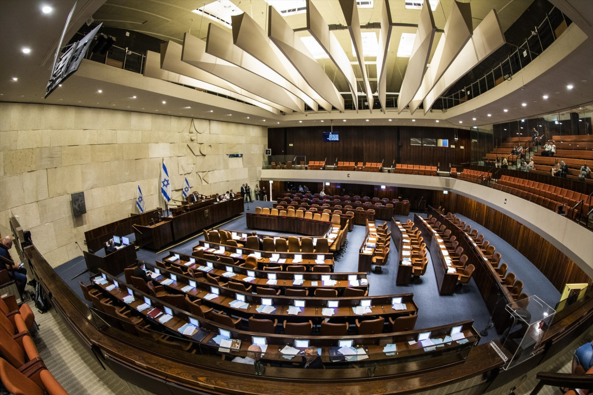 EuropaPress 4540816 27 june 2022 israel jerusalem general view of the empty plenary chamber of
