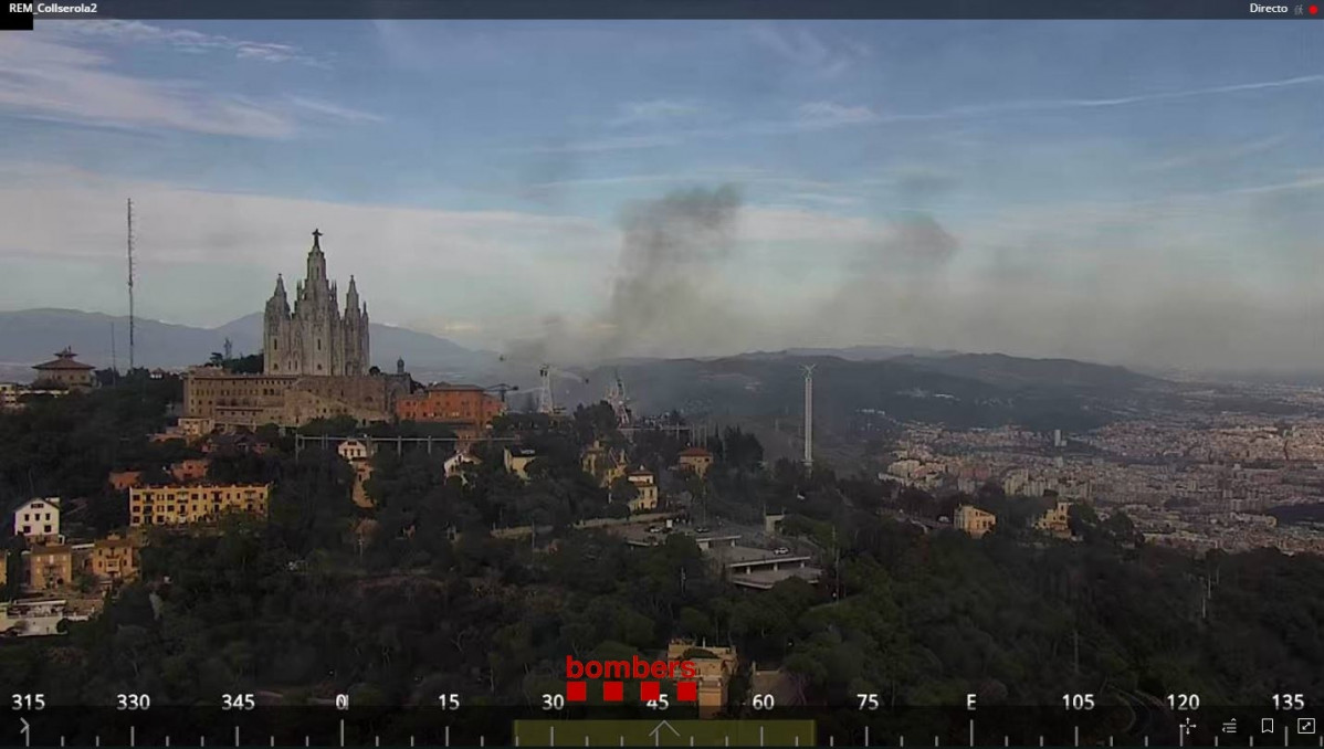 EuropaPress 7053080 incendio turo montcada barcelona